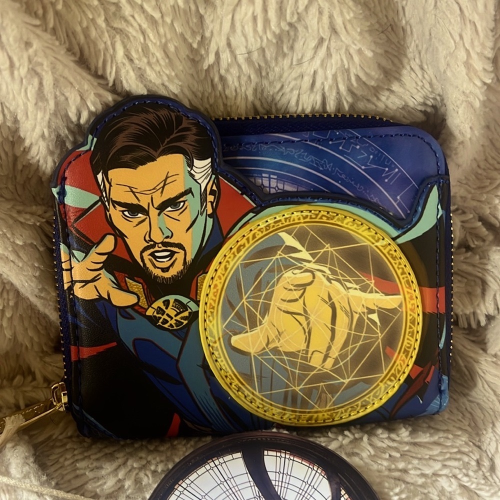 Brand new Marvel Studios Dr Strange Multiverse madness wallet/purse by Loungefly